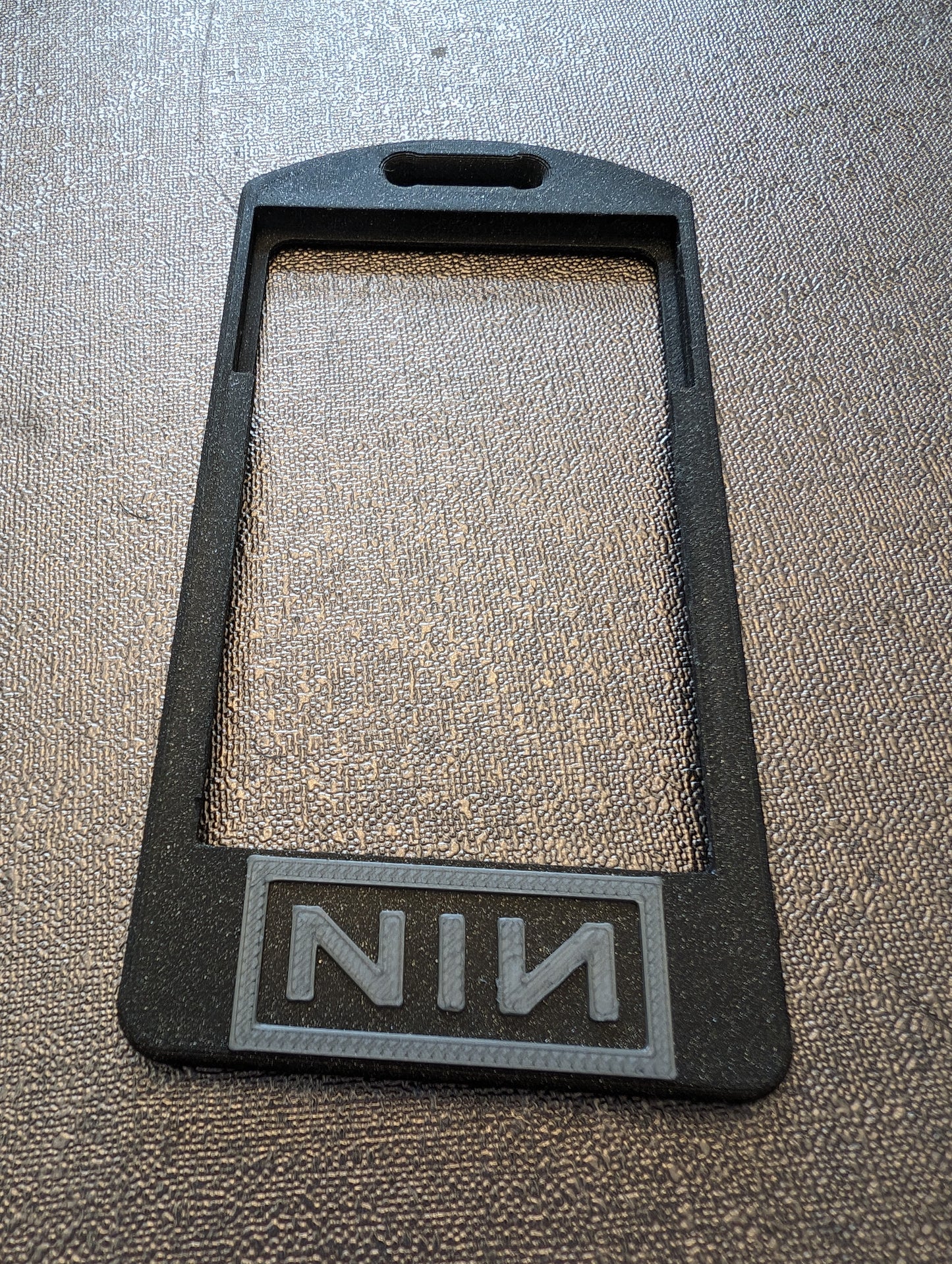 Nine Inch Nails fan badge