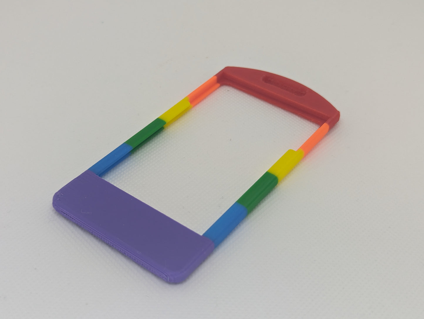 Pride flag horizontal 6 colour badge