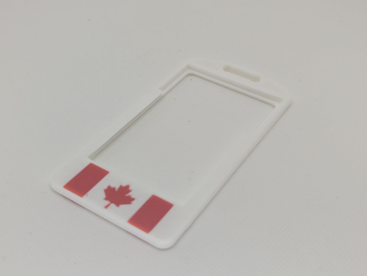 Flat Canada Flag on White