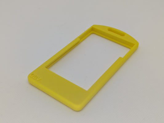 Yellow double badge