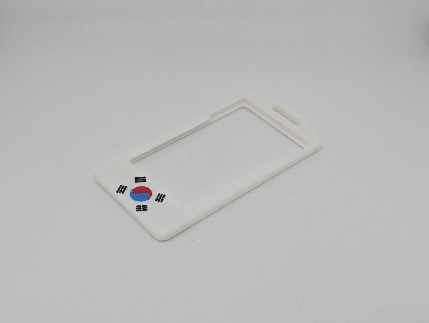 South Korean Flag on white background