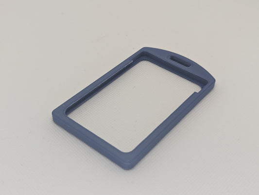 Steel Blue badge holder
